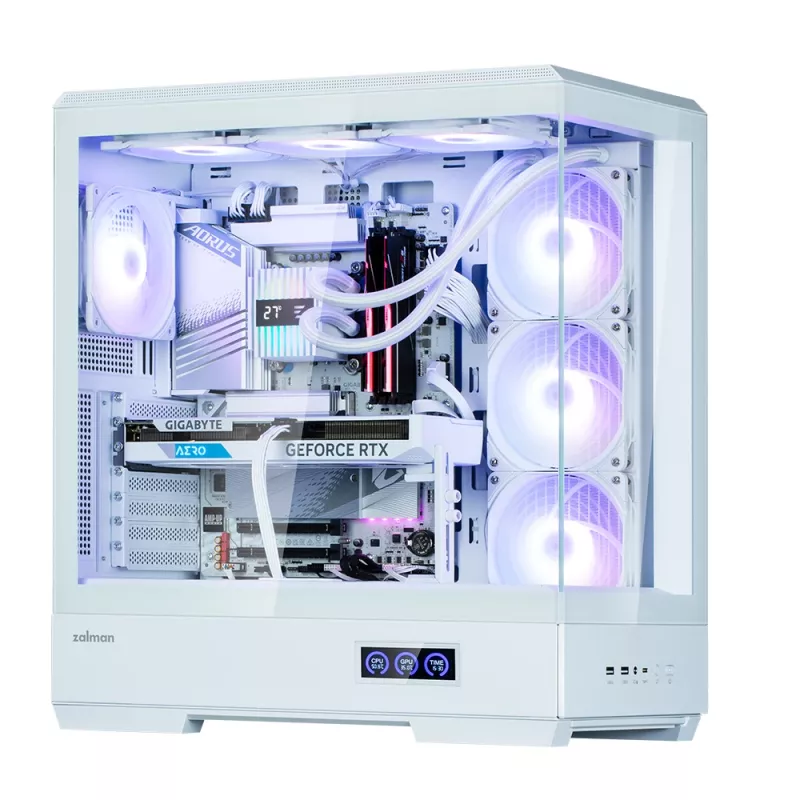 PC case Zalman P50 DS White Midi Tower