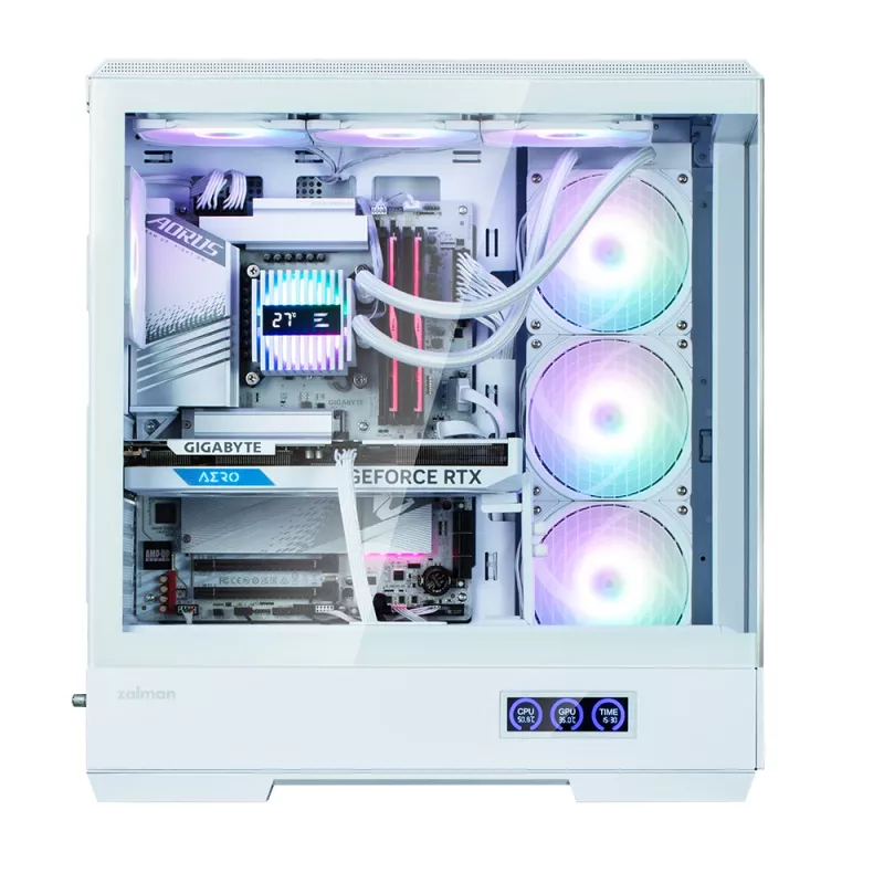 PC case Zalman P50 DS White Midi Tower