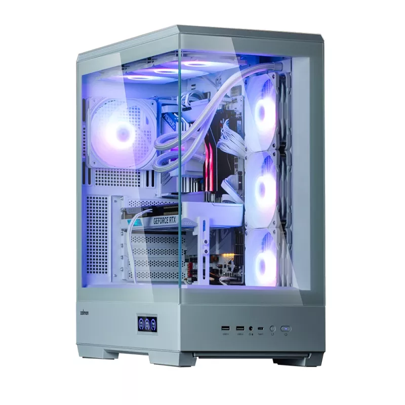 PC case Zalman P50 DS White Midi Tower