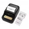 Label printer NIIMBOT B21S Black — compact Bluetooth roll printer, 50 mm print width, 60 mm/s, Li-Ion 1200 mAh
