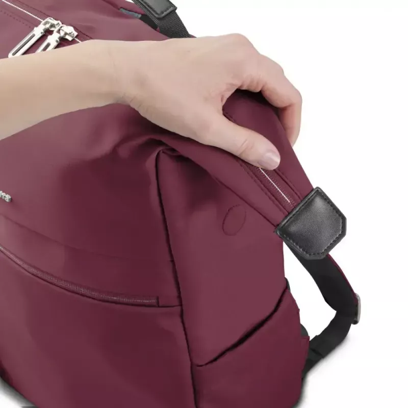 Laptop backpack HAMA 227060 for 16.2-inch laptops, red, padded laptop compartment