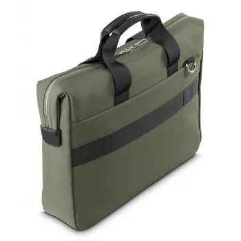 Laptop bag HAMA ultimate 227063 — green, fits up to 15.6-inch laptops, padded compartment, front pocket, shoulder strap