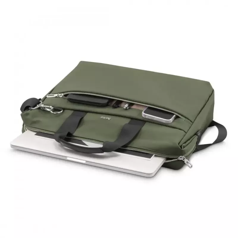 Laptop bag HAMA ultimate 227067 green – compact protective carry bag for laptops and notebooks
