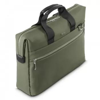 Laptop bag HAMA ultimate 227067 green – compact protective carry bag for laptops and notebooks