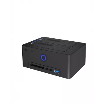 ICY BOX IB-1233CL-CR USB 3.2 Gen 1 (3.1 Gen 1) Type-A Black