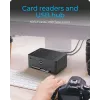 ICY BOX IB-1233CL-CR USB 3.2 Gen 1 (3.1 Gen 1) Type-A Black