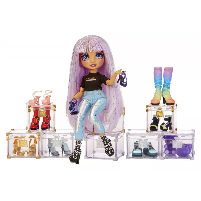 Rainbow High Accessories Studio Series 1, S Assortment in PDQ Doll shoes