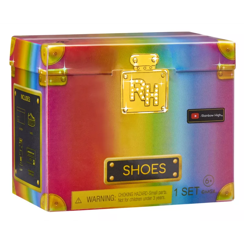 Rainbow High Accessories Studio Series 1, S Assortment in PDQ Doll shoes