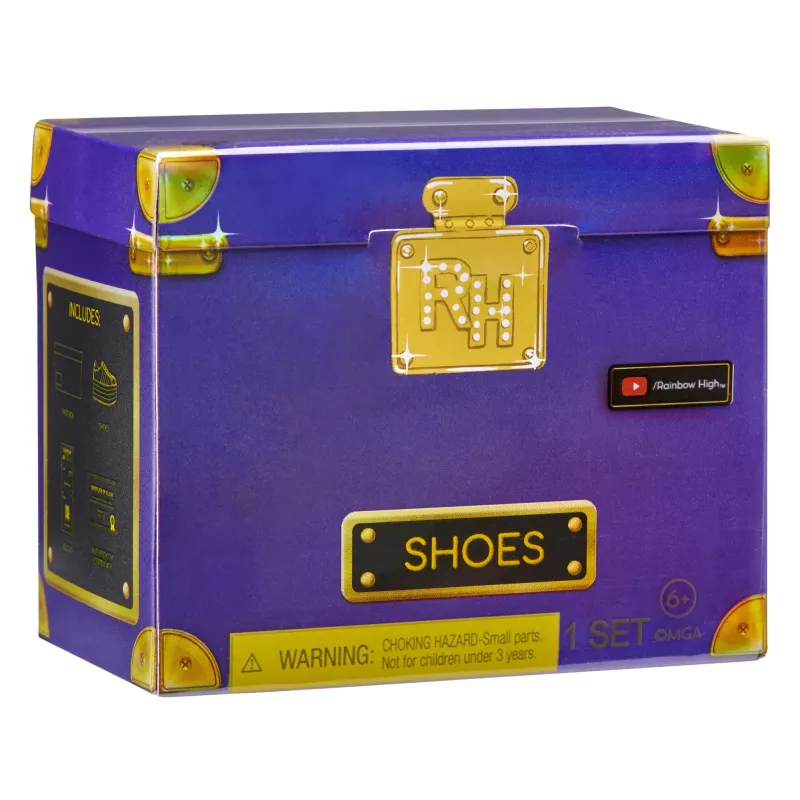 Rainbow High Accessories Studio Series 1, S Assortment in PDQ Doll shoes