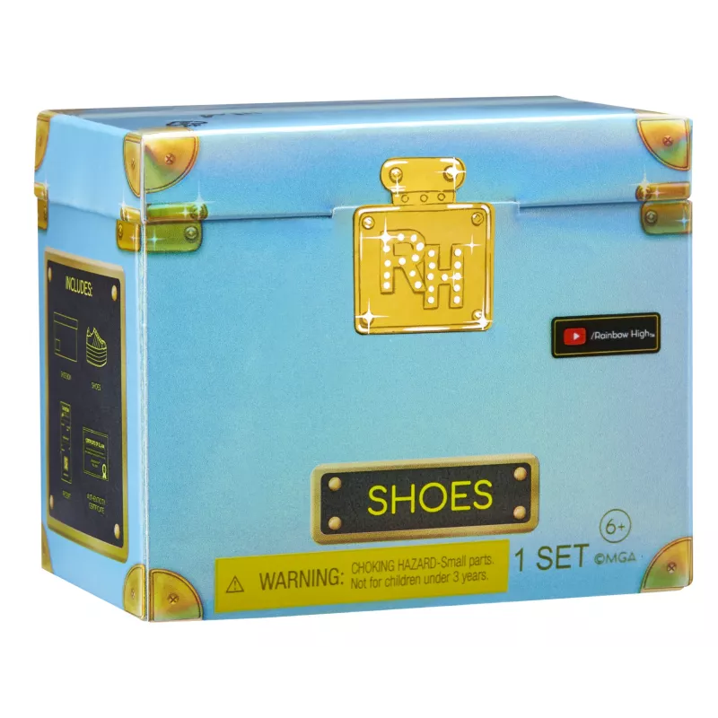 Rainbow High Accessories Studio Series 1, S Assortment in PDQ Doll shoes