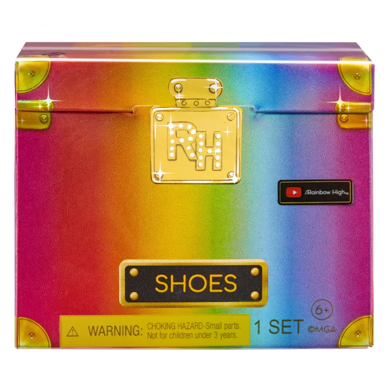 Rainbow High Accessories Studio Series 1, S Assortment in PDQ Doll shoes