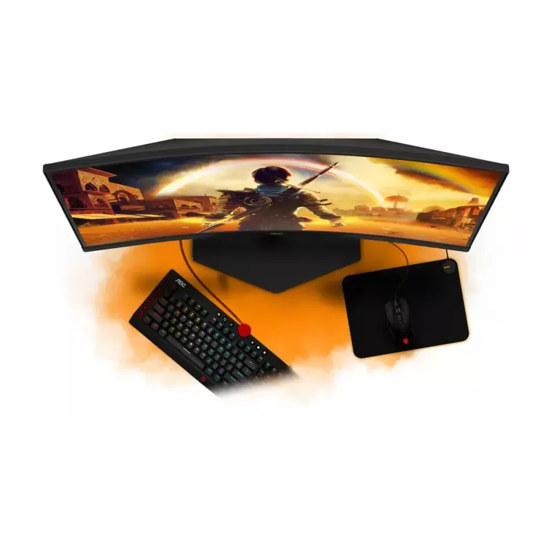 AOC G4 C27G42E computer monitor 68.6 cm (27 inch) 1920 x 1080 pixels Full HD LED Black, Red