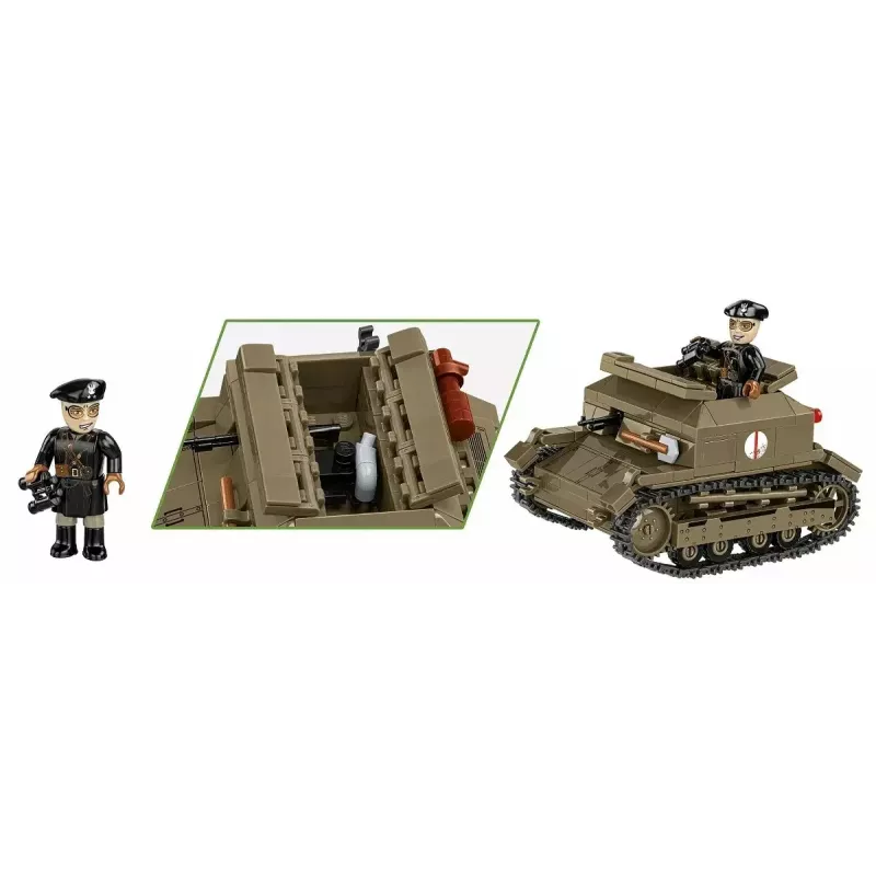 Cobi Blocks Tankette TK-3 construction set — 323 pieces