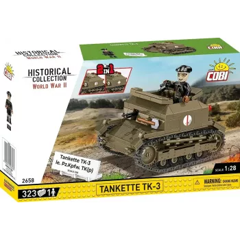 Cobi Blocks Tankette TK-3 construction set — 323 pieces