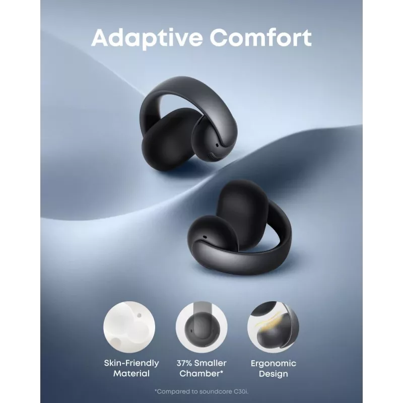 ANKER Earbud - Soundcore Aeroclip - Black