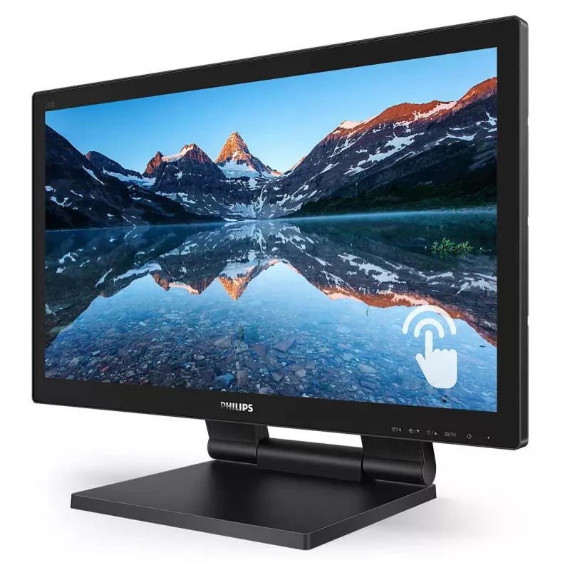 Philips B Line 222B9TA/00 computer monitor 54.6 cm (21.5 inch) 1920 x 1080 pixels Full HD LCD Touchscreen Tabletop Black