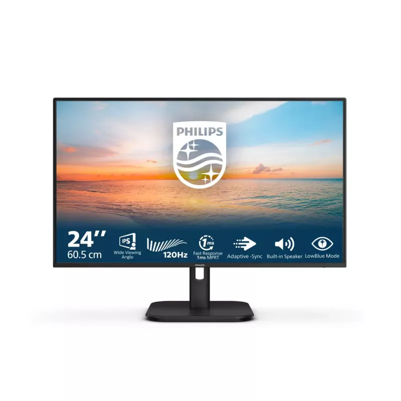 Philips 1000 series 24E1N1200A/00 LED display 60.5 cm (23.8 inch) 1920 x 1080 pixels Full HD LCD Black