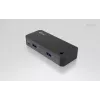 i-tec Universal KVM HUB 2x USB-C 2x USB-A 3.0 5000 Mbit/s Black