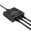 Ethernet splitter QOLTEC 52294 1x3 RJ45 with USB-C power input