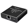 Ethernet splitter QOLTEC 52294 1x3 RJ45 with USB-C power input