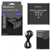 Ethernet splitter QOLTEC 52294 1x3 RJ45 with USB-C power input