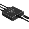Ethernet splitter QOLTEC 52294 1x3 RJ45 with USB-C power input