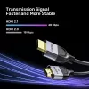 HDMI Cable UNITEK C11086GY01-1M 1m 2.1 48 Gbit/s Black Grey