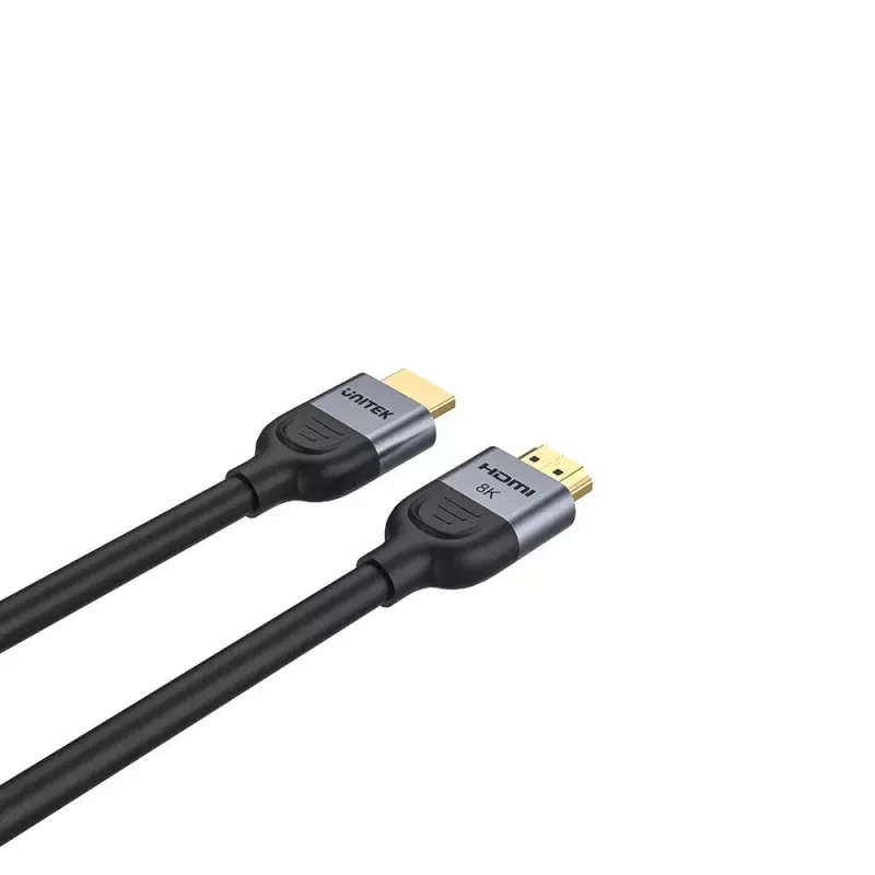 HDMI Cable UNITEK C11086GY01-1M 1m 2.1 48 Gbit/s Black Grey