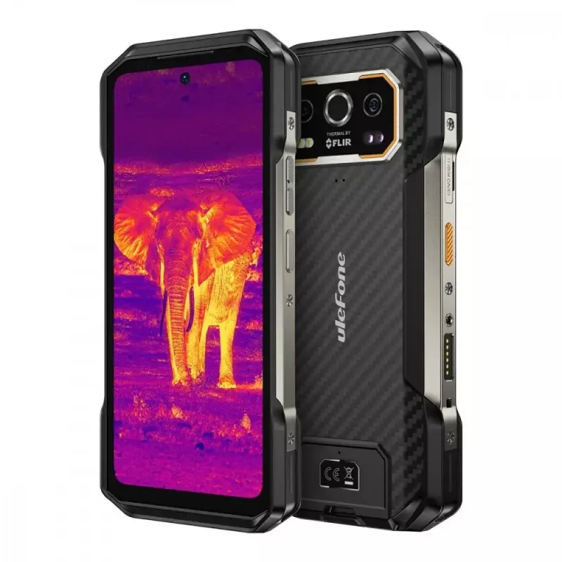 Smartphone UleFone Armor 27T 6.58 inch 12GB RAM 256GB Black, Energy class A