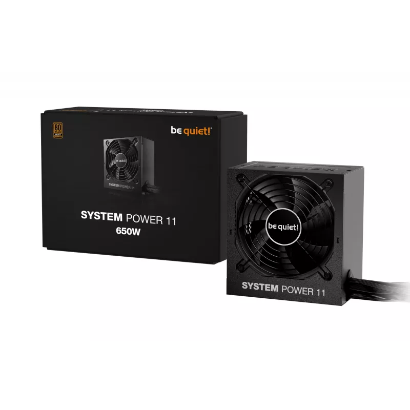 be quiet! System Power 11 650W power supply unit 20+4 pin ATX ATX Black