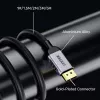 DisplayPort cable Unitek C1628GY01-2M — 2 m, DisplayPort 2.1, 7680×4320 @ up to 240 Hz, 32.4 channels, tinned copper