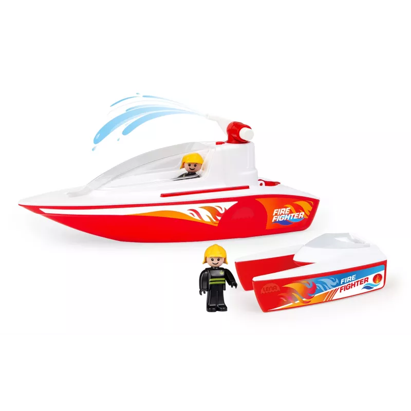 Boat play vehicle Lena 04721 for children, multicolour, suitable from 2 years