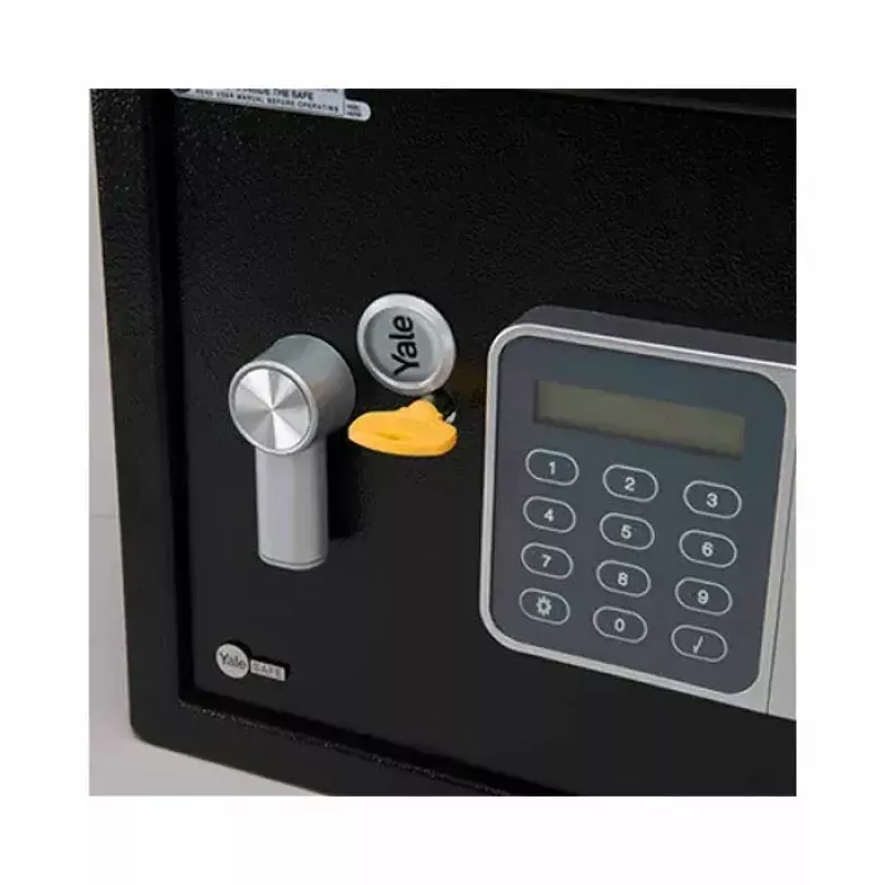 Freestanding safe Yale YSG/250/DB2 — Steel, Combination lock, 16 L, Black, Floor/wall mount