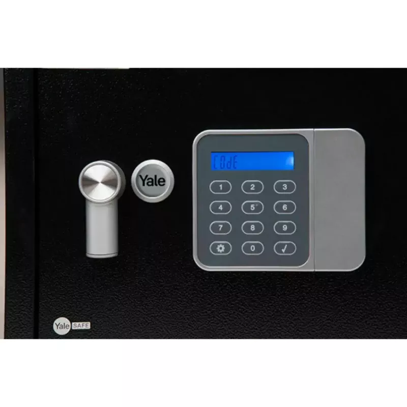 Freestanding safe Yale YSG/250/DB2 — Steel, Combination lock, 16 L, Black, Floor/wall mount
