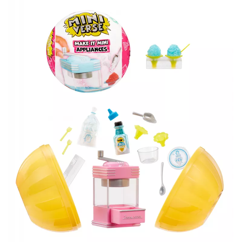 Miniverse MGA's - Make It Mini Appliances Series 2 in PDQ, 8 yr(s), Multicolour, Plastic