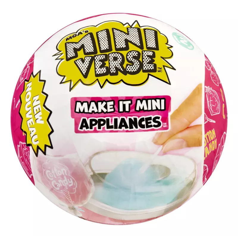 Miniverse MGA's - Make It Mini Appliances Series 2 in PDQ, 8 yr(s), Multicolour, Plastic