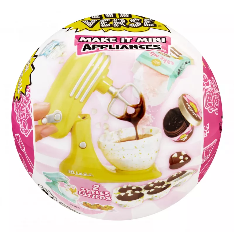 Miniverse MGA's - Make It Mini Appliances Series 2 in PDQ, 8 yr(s), Multicolour, Plastic