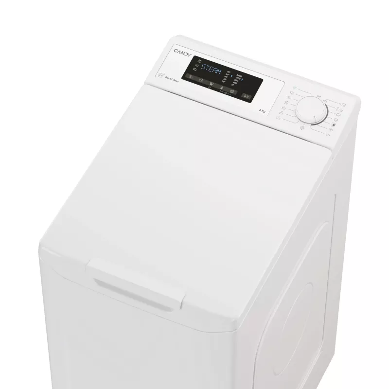 Candy TCAS265D3-S washing machine Top-load 6 kg 1200 RPM White