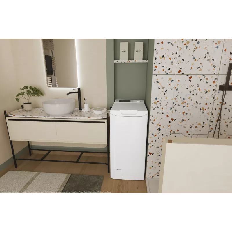 Candy TCAS265D3-S washing machine Top-load 6 kg 1200 RPM White