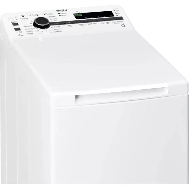 Whirlpool NTDLR 6240SS PL/N washing machine Top-load 6 kg 1151 RPM White