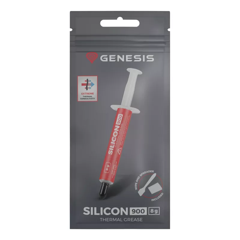 GENESIS Silicon 900 heat sink compound Thermal paste 12.8 W/m·K 8 g