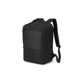 DICOTA Five - 15-17.3in Notebook Backpack - Black / 900d Recycled Pet Polyester