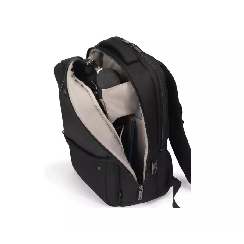DICOTA Five - 15-17.3in Notebook Backpack - Black / 900d Recycled Pet Polyester
