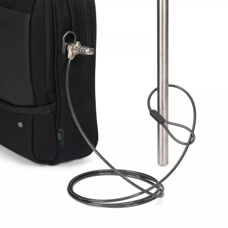 DICOTA Top Traveller Five - 12-14in Notebook Case - Black / 900d Recycled Pet Polyester