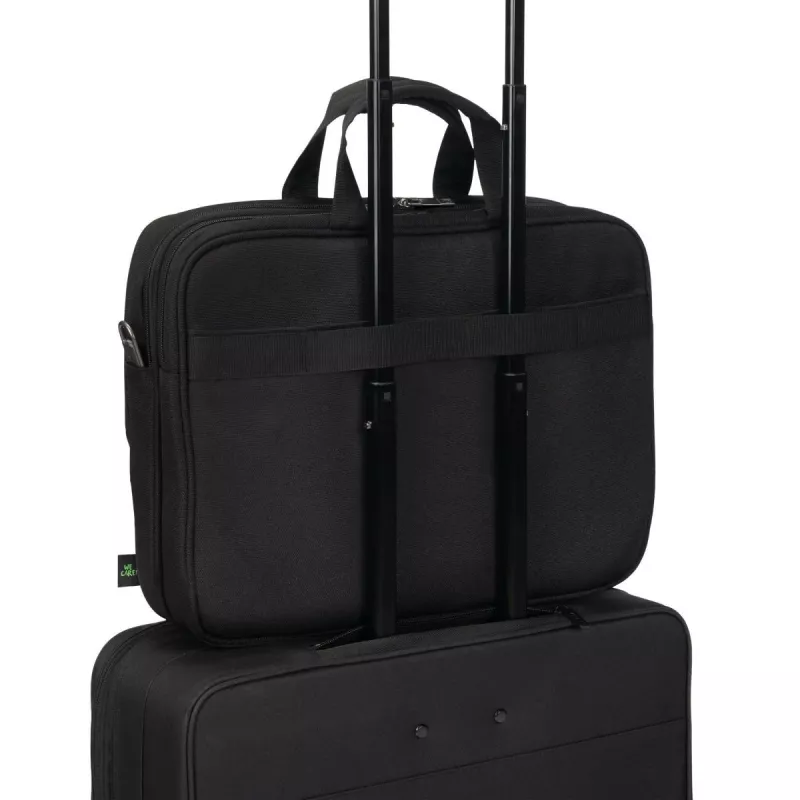 DICOTA Top Traveller Five - 12-14in Notebook Case - Black / 900d Recycled Pet Polyester