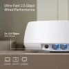 TP-Link BE3600 Whole Home Mesh Wi-Fi 7 System(1-Pack), White, Internal, Mesh system, Dual-band (2.4 GHz / 5 GHz), Wi-Fi 7 (802.11be), 2882 Mbit/s