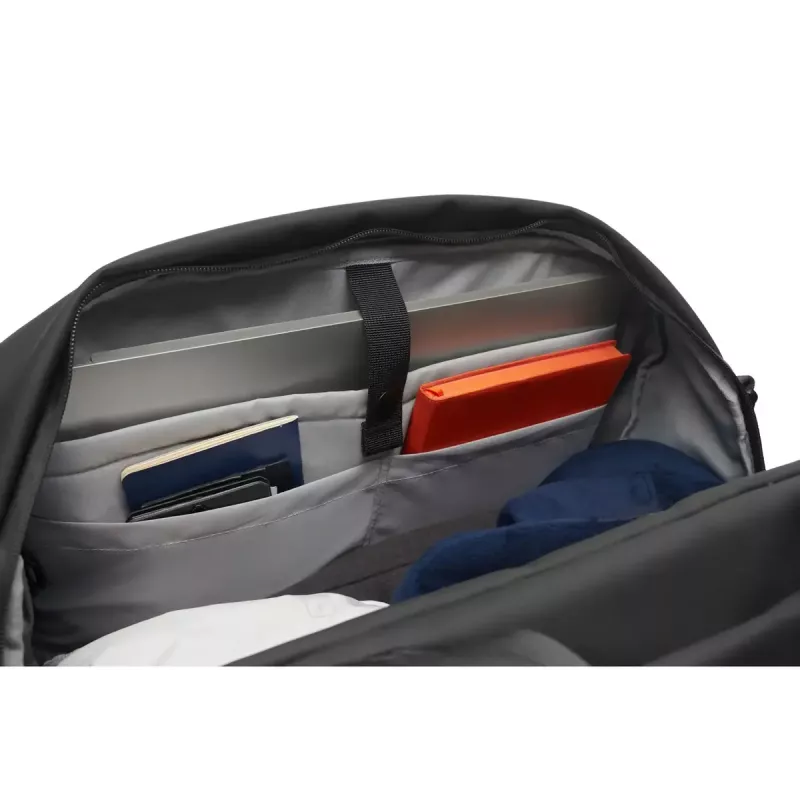 Duffle bag XDDESIGN P706.2901, water resistant, 50×33×26 cm, 900 g, fits up to 16 inch laptop, shoulder strap, reflective elements