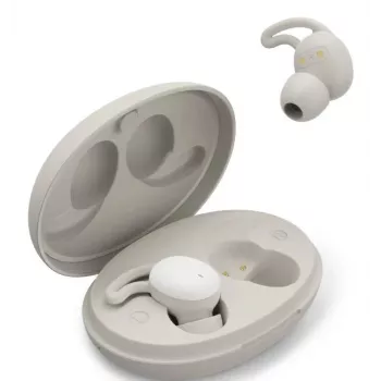 Hama Spirit Calm Headset True Wireless Stereo (TWS) In-ear Calls/Music Bluetooth Beige, White