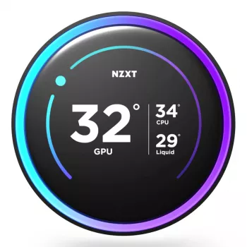 All-in-one liquid cooler NZXT Kraken Elite 360 12 cm Black