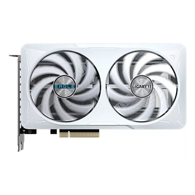 GIGABYTE GeForce RTX 5060 EAGLE OC ICE 8G Graphics Card - 8GB GDDR7, 128bit, PCI-E 5.0, 2550 MHz Core Clock, 3 x DisplayPort, 1 x HDMI, GV-N5060EAGLEOC ICE-8GD